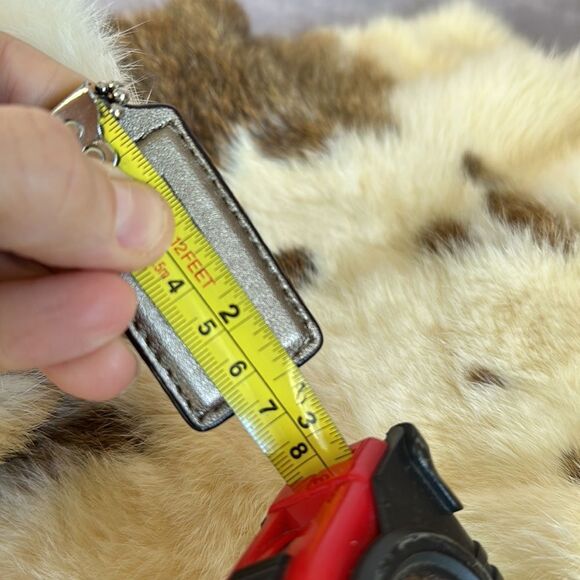 Coach Metallic Gold Leather Hang Tag Purse Replacement - Picture 4 of 4